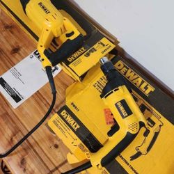 Dewalt corded electric 12amp sawzall, 8.5amp 1/2" hammer drill