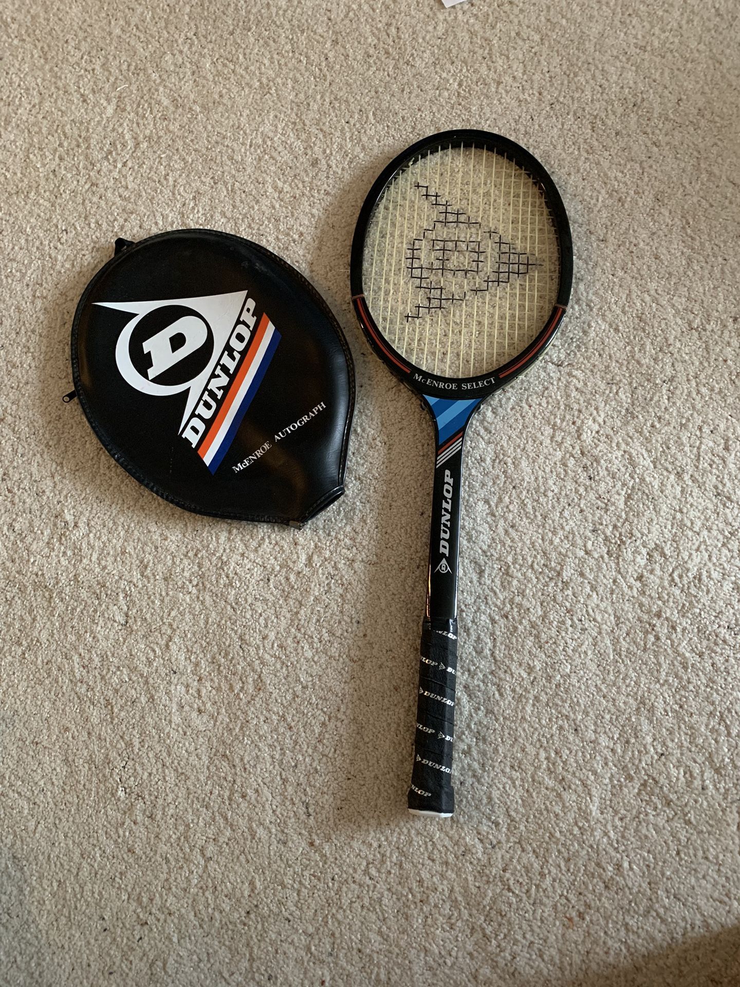 Tennis Racket And Cover