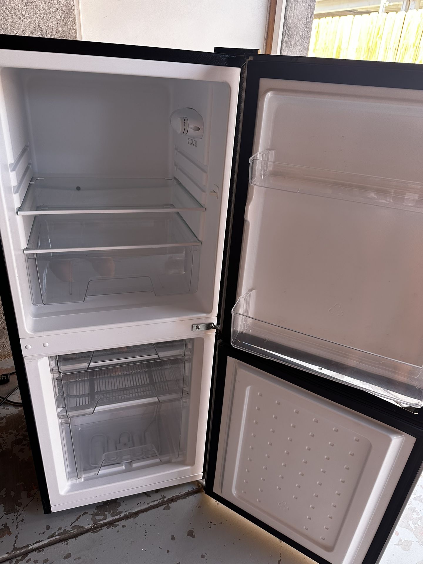 Insignia Stainless Steel 4.9 cu. ft. Mini Fridge With Bottom Freezer