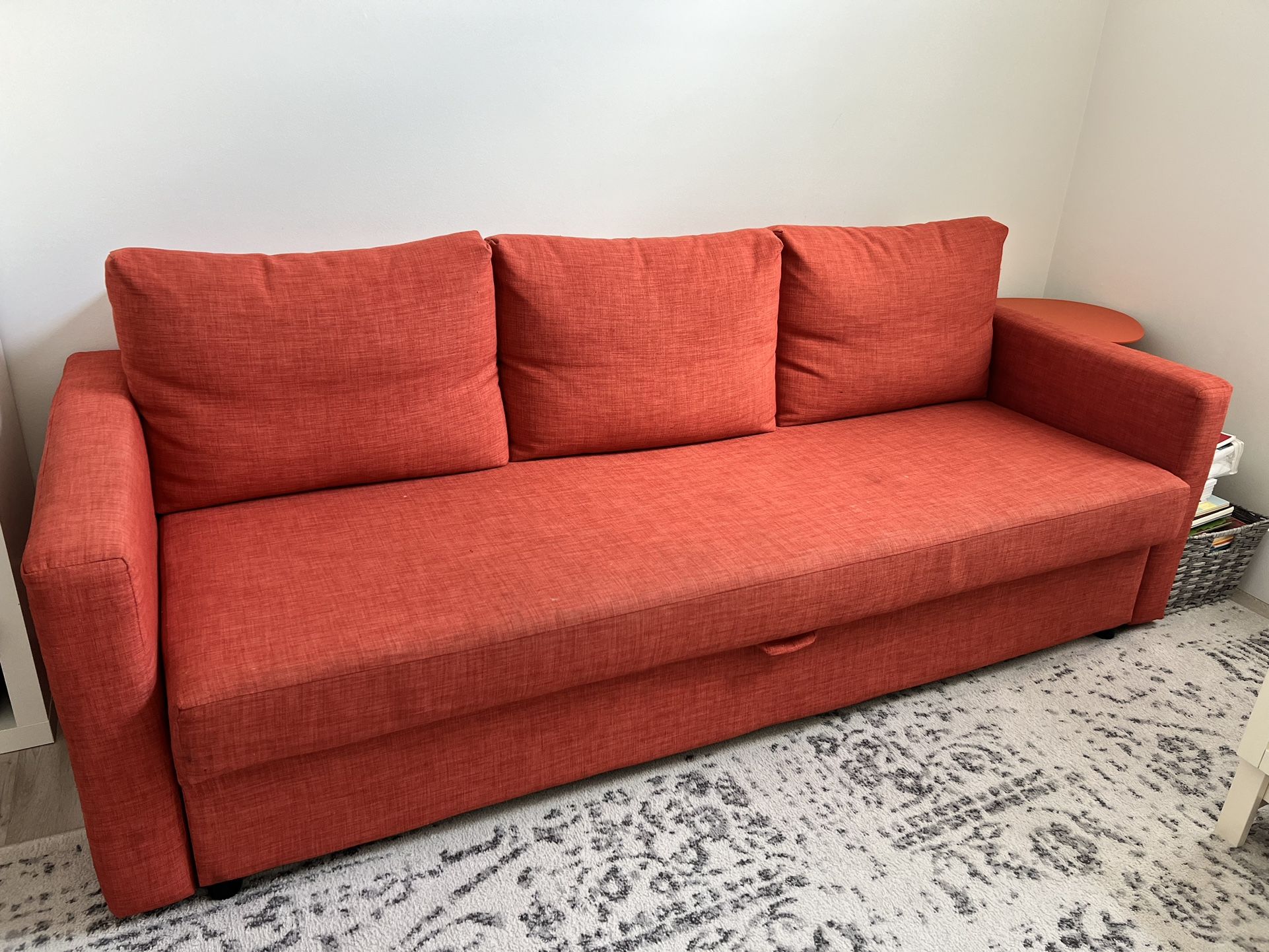 IKEA Sofa Bed Orange