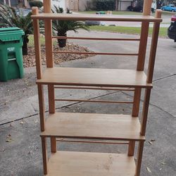 Wooden Bakers Rack