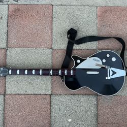 Playstation 3 PS3 Beatles Rock Band Bigsby Gretsch DuoJet Guitar George (No Dongle)