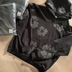 Monochrome Denim Tears Hoodie 