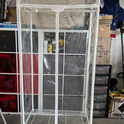 Portable Wardrobe With Cover 