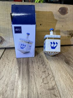 Mikasa Dreidel Porcelain Trinket Box – Hanukkah Collectible (With Box)