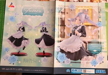 Frieren Maid outifit figure poster