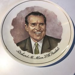 Richard Nixon President Plate