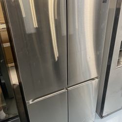 Stainless Steel 23 Cu. Ft. Smart Counter Depth 4-Door Flex Refrigerator 