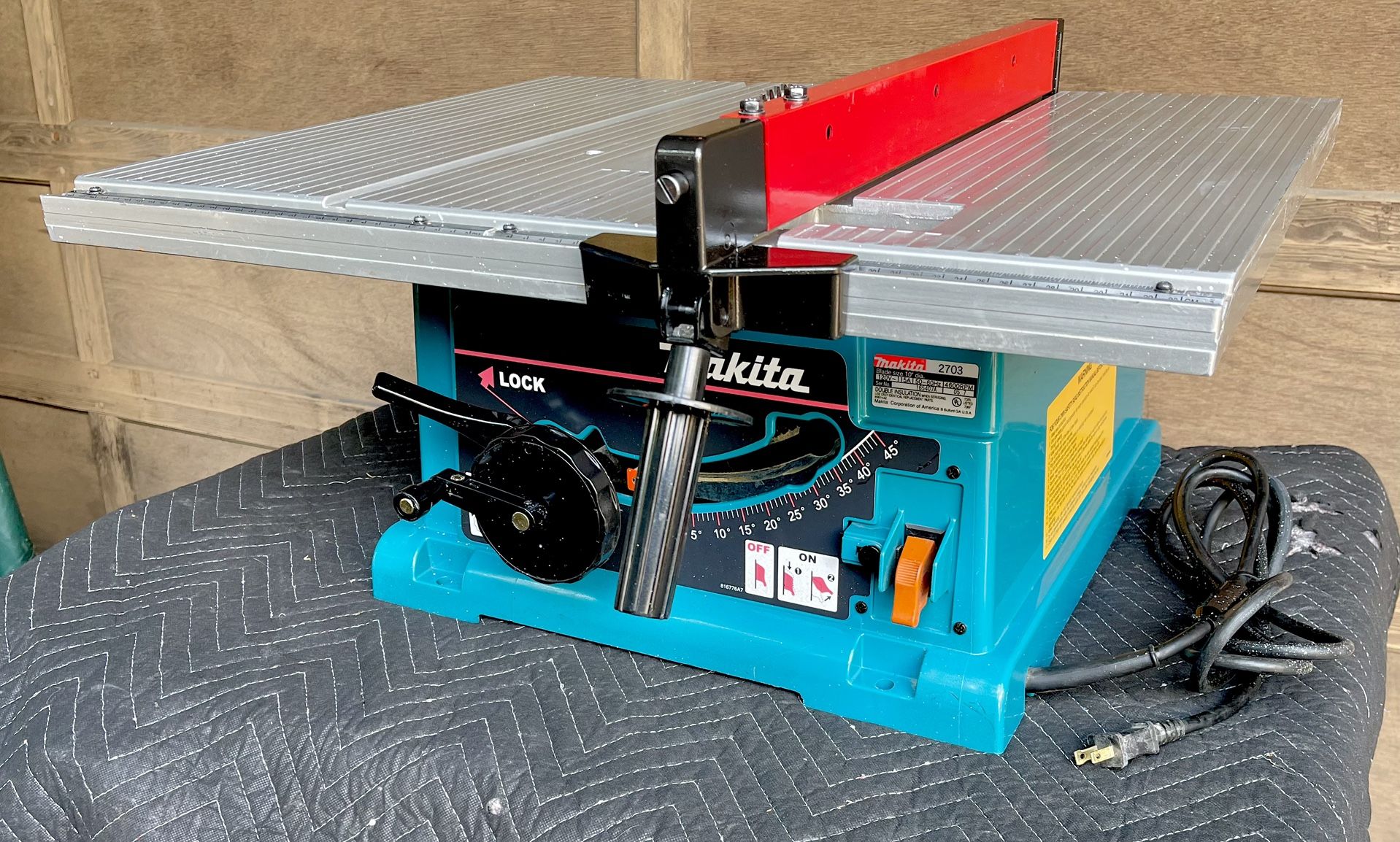 Makita 10” Portable Table Saw - EXCELLENT Condition 
