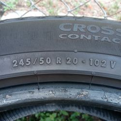 245-50-20 Tires