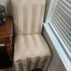 2 fabric chairs