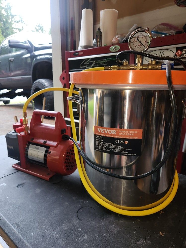 Vacuum Chamber And Pump