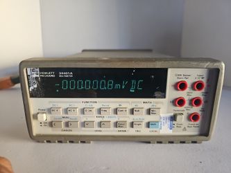 HP / Agilent 34401A Used Digital Multimeter 6½ Digit.