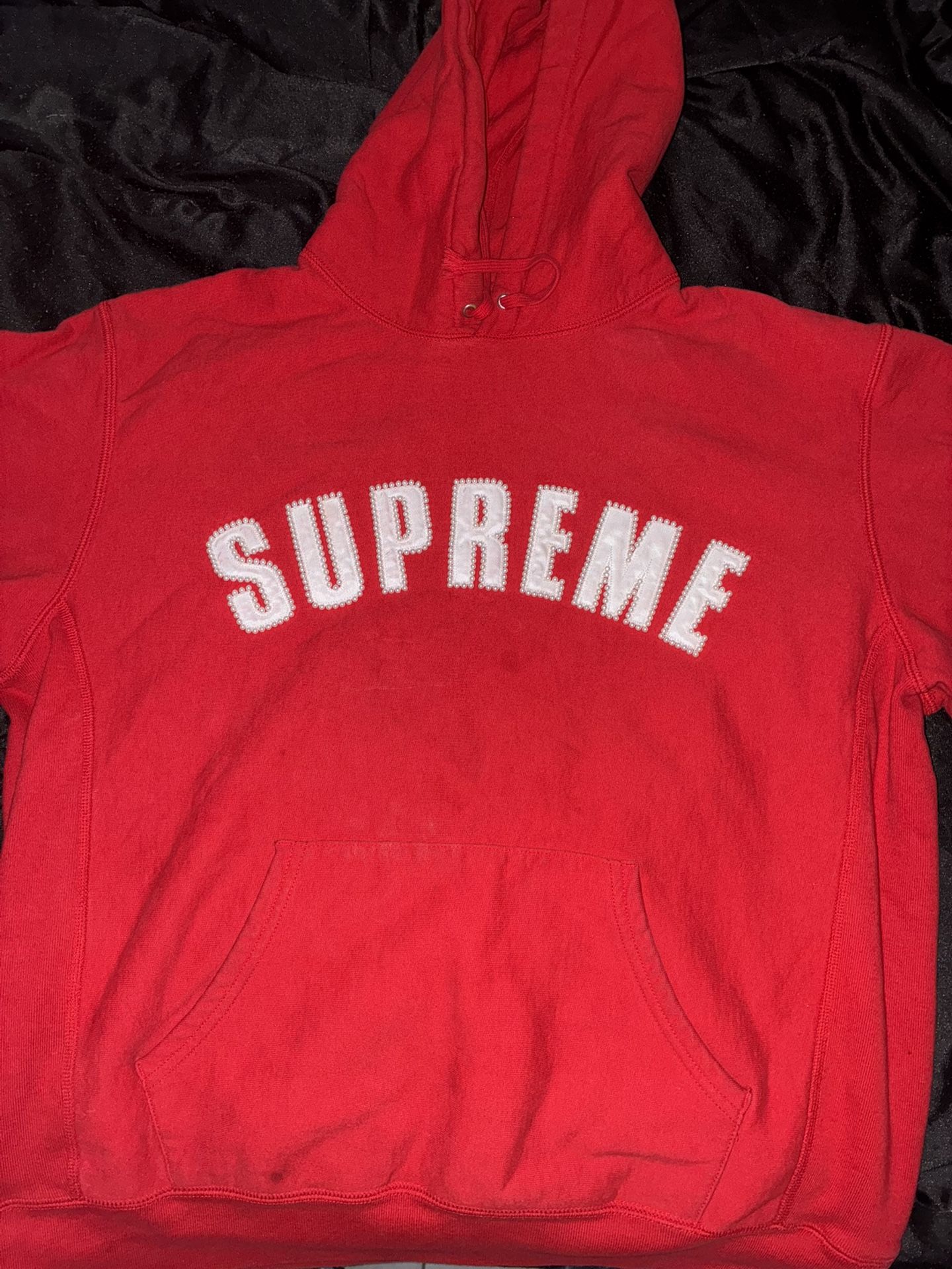 Supreme Pearl Logo Hooded Sweatshirt