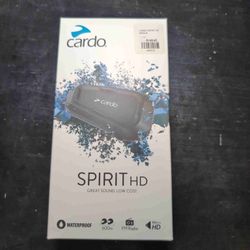 Cardo Spirit HD Helmet bluetooth speaker and microphone