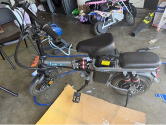 2 electric e bikes
