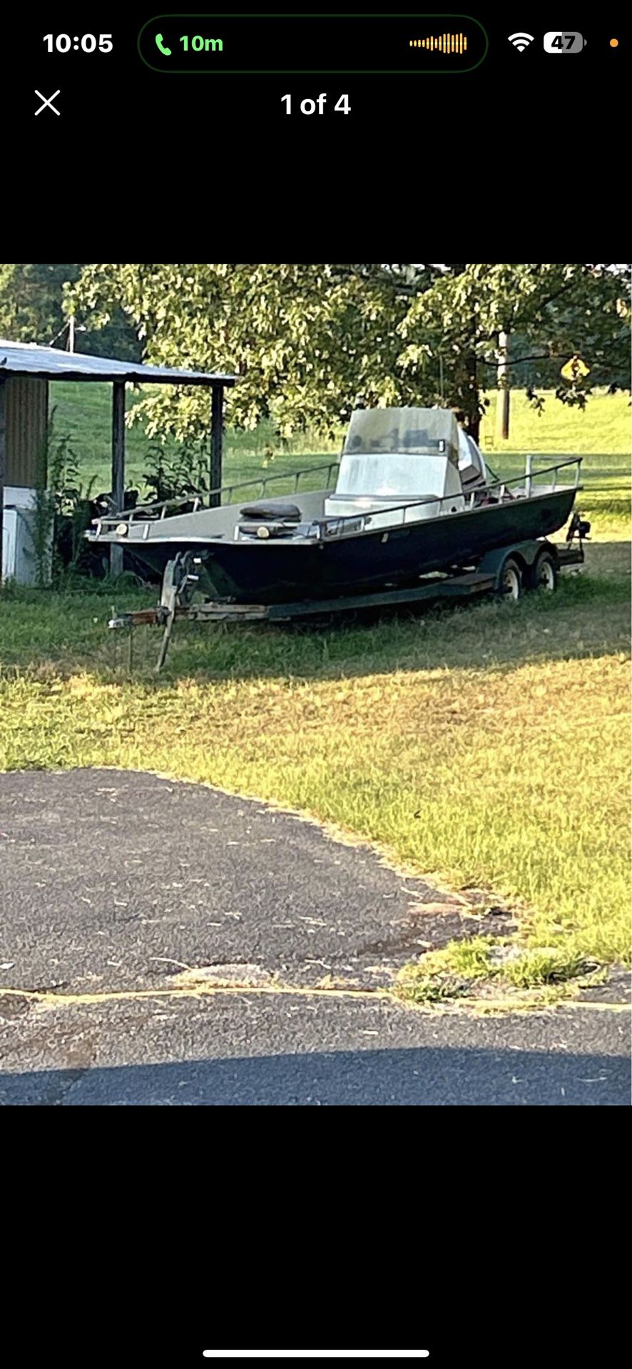 19 Foot Ski Barge