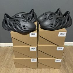 Adidas Yeezy Foam Runner Onyx Brand New 