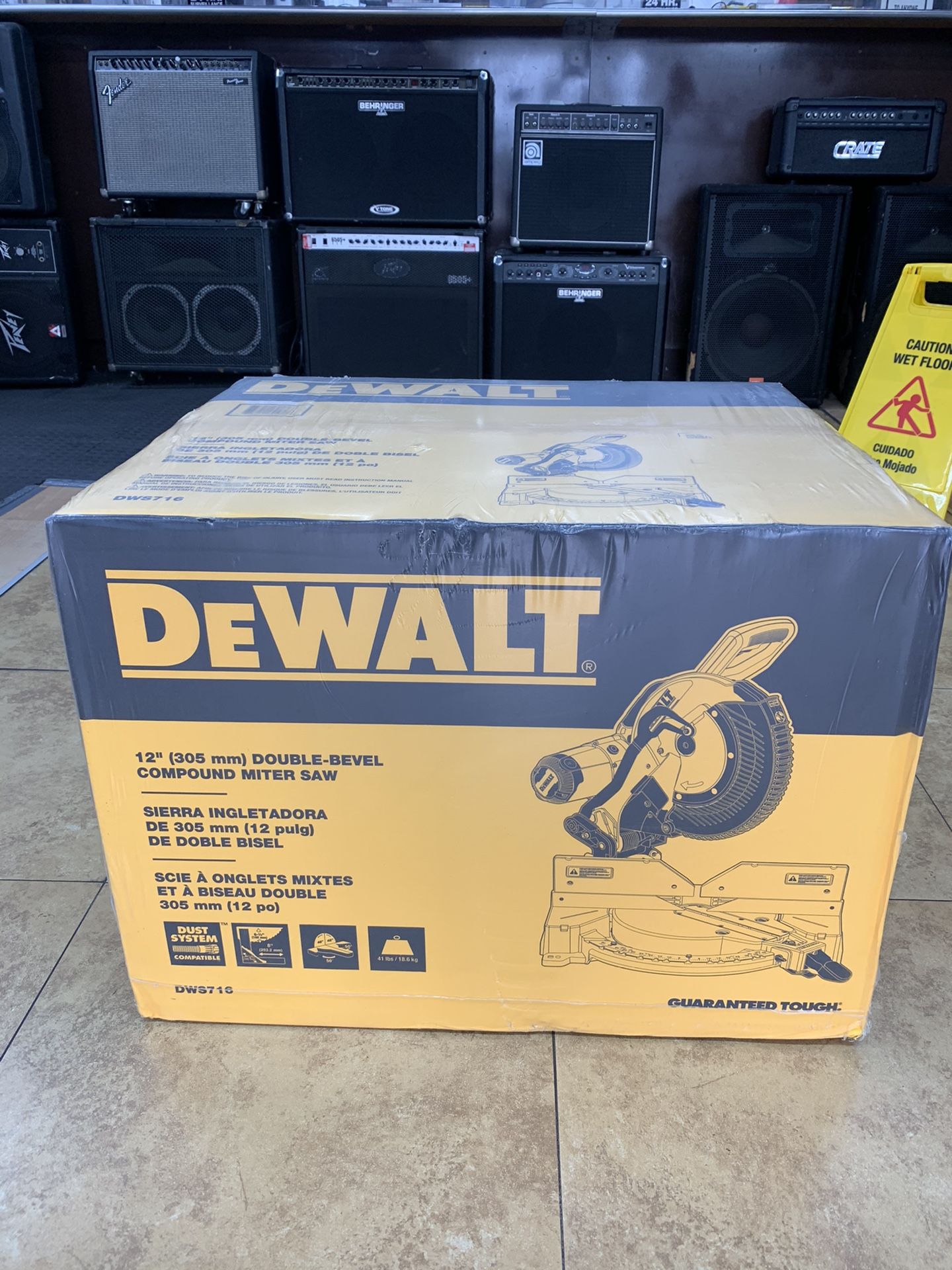 Dewalt DWS716 Compound Miter Saw $350