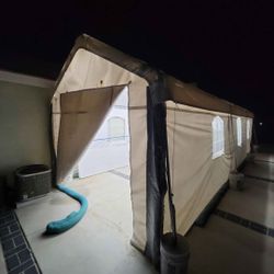 20x30 White All Enclosed Tent.