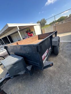 12 ft dump trailer