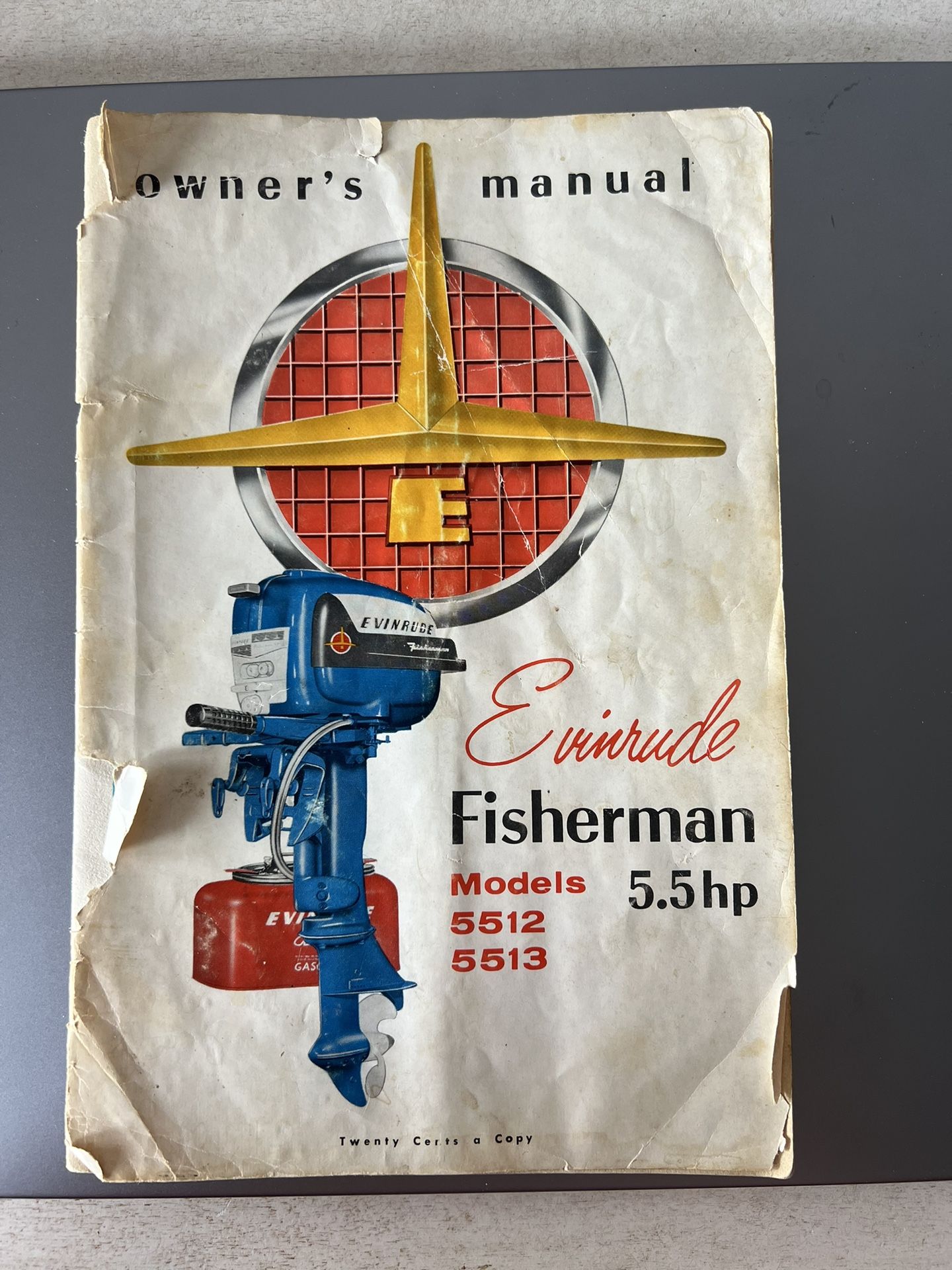 1956 Evinrude Owners manual
