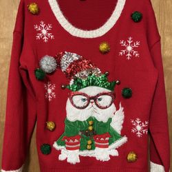 Ugly Christmas Sweater Women’s Size XL