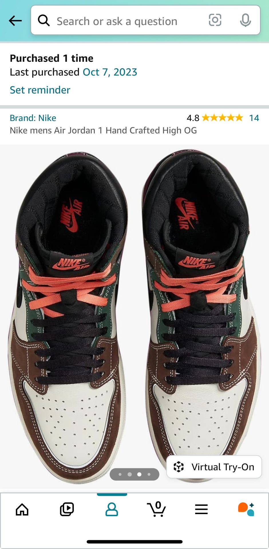 Nike Air Jordan 1 High OG Hand Crafted Shoes