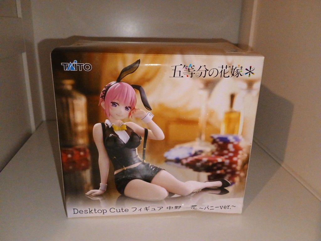 The Quintessential Quintuplets Desktop Cute Ichika Nakano (Bunny Ver.) Figure