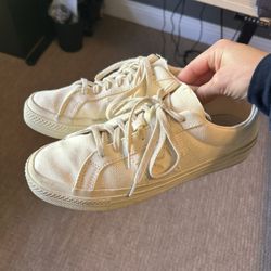 Cream White Converse 