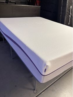 Purple plus full size mattress and base
