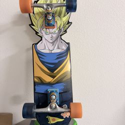  Primitive Dragon Ball Z Goku Long Board Skateboard
