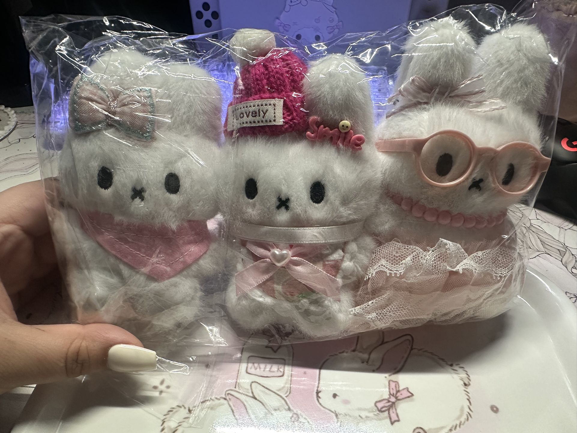 Miffy bunny plush bundle!