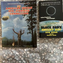 Two Soft Back Books Of Indian UFO Connection  & Prophecies 