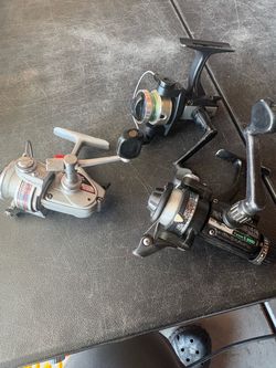 Three ultra light reels