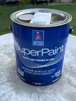 SuperPaint Sherwin Wilalims Paint - NEW