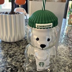 Starbucks Glass Bear