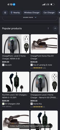 Ev Kia charger