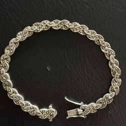 8" Sterling Silver 925  Bracelet