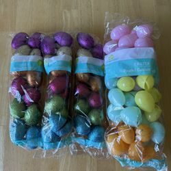 Easter Plastic Eggs – Glitter & Pastel – Great for Crafts or Egg Hunts!