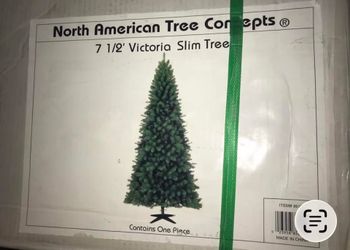 North American Tree Concepts 7.5ft Victoria Slim Tree