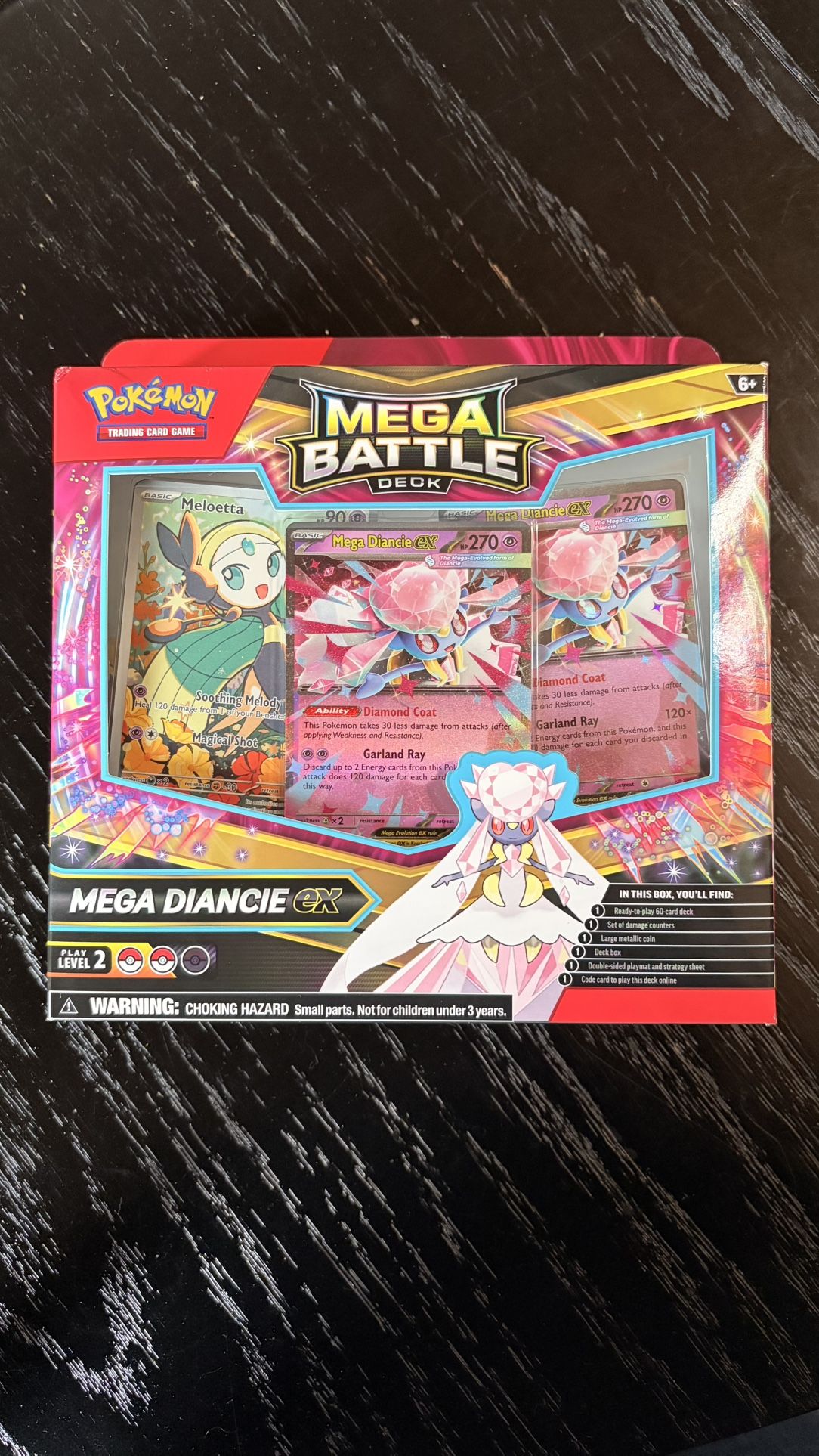 New Sealed BATTLE DECK MEGA DIANCE 