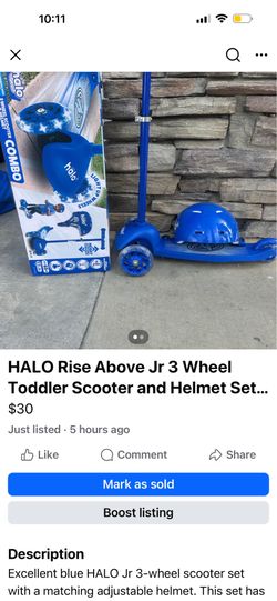 Toddler scooter