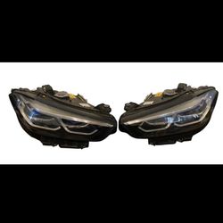Genuine 2019-2025 BMW 840i M850i M8 Left + Right Sides Laser LED Headlight Pair