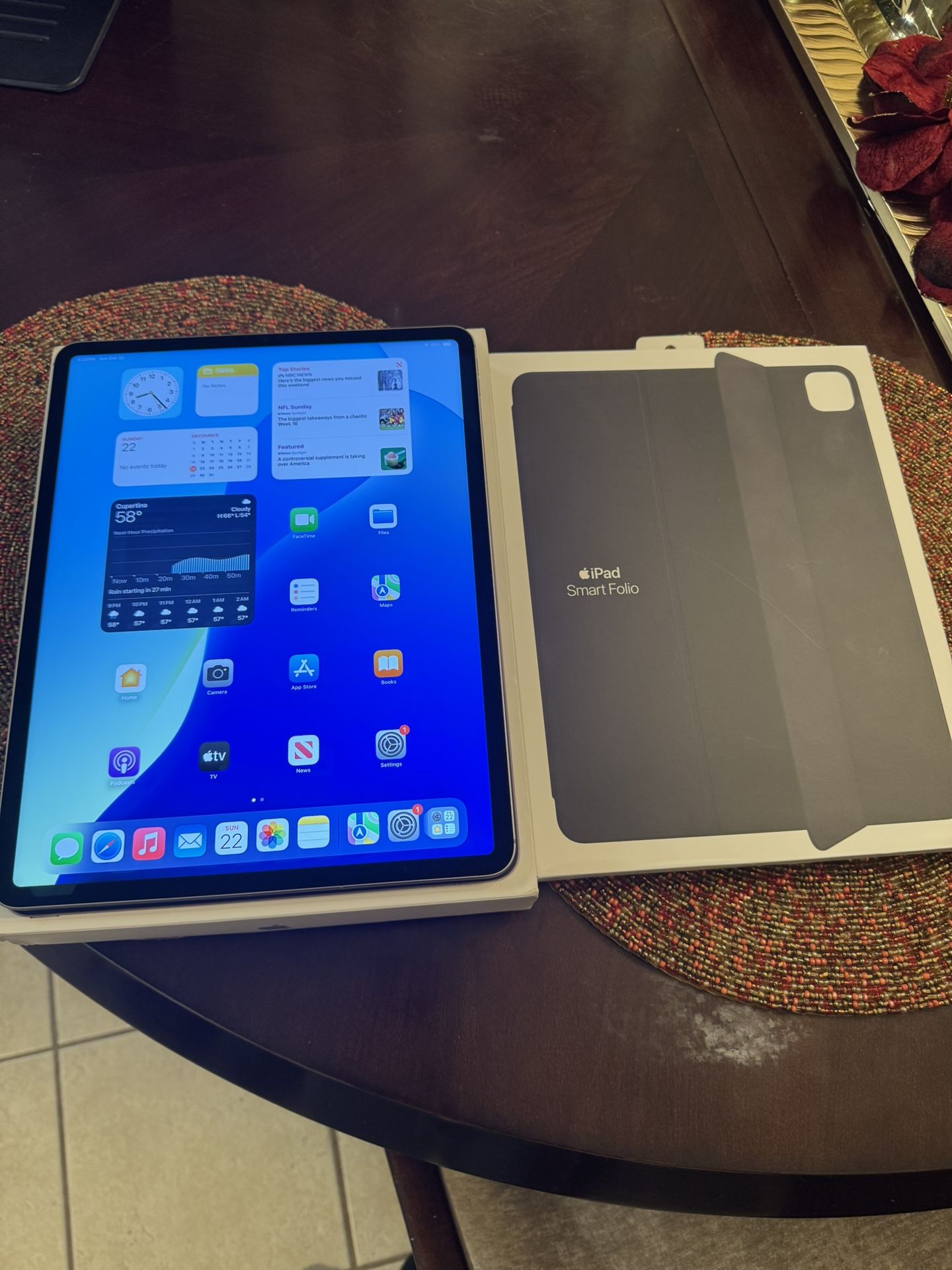 iPad Pro 6th Generation M2 Chip 12.9” 512gb WiFi Plus Cellular