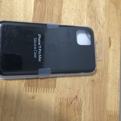 I Phone 11 Silicon Case Black New Apple Brand 