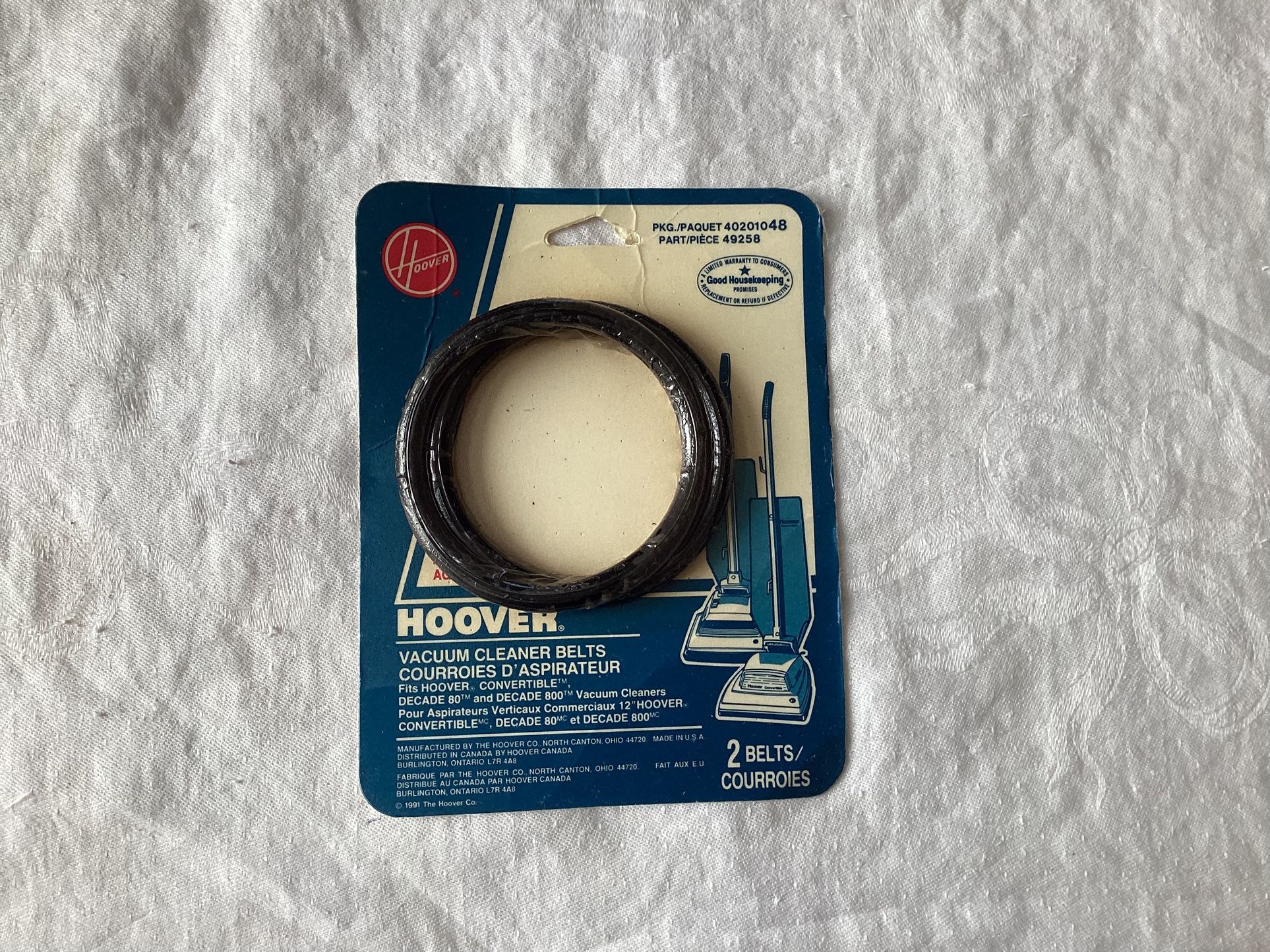 Hoover Vacuum Cleaner Belts #49258 2pc