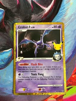 Crobat G #47 Pokemon TCG 30th Celebration Anniversary