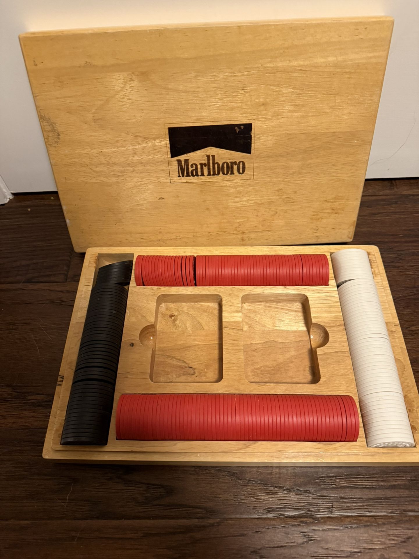 Vintage Marlboro Poker Chip Set