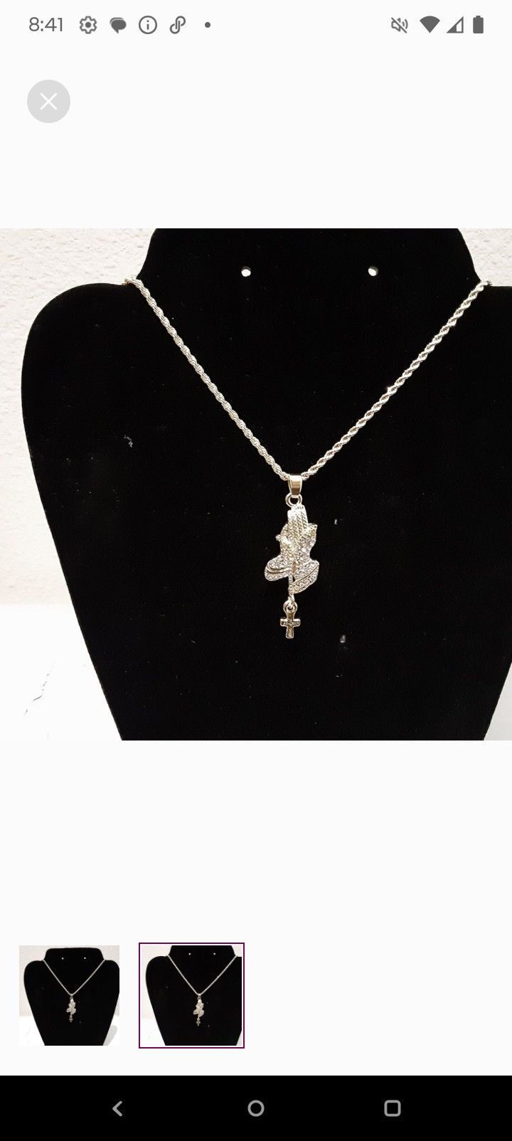 14k Gold-plated 24-in Chain With Pendant